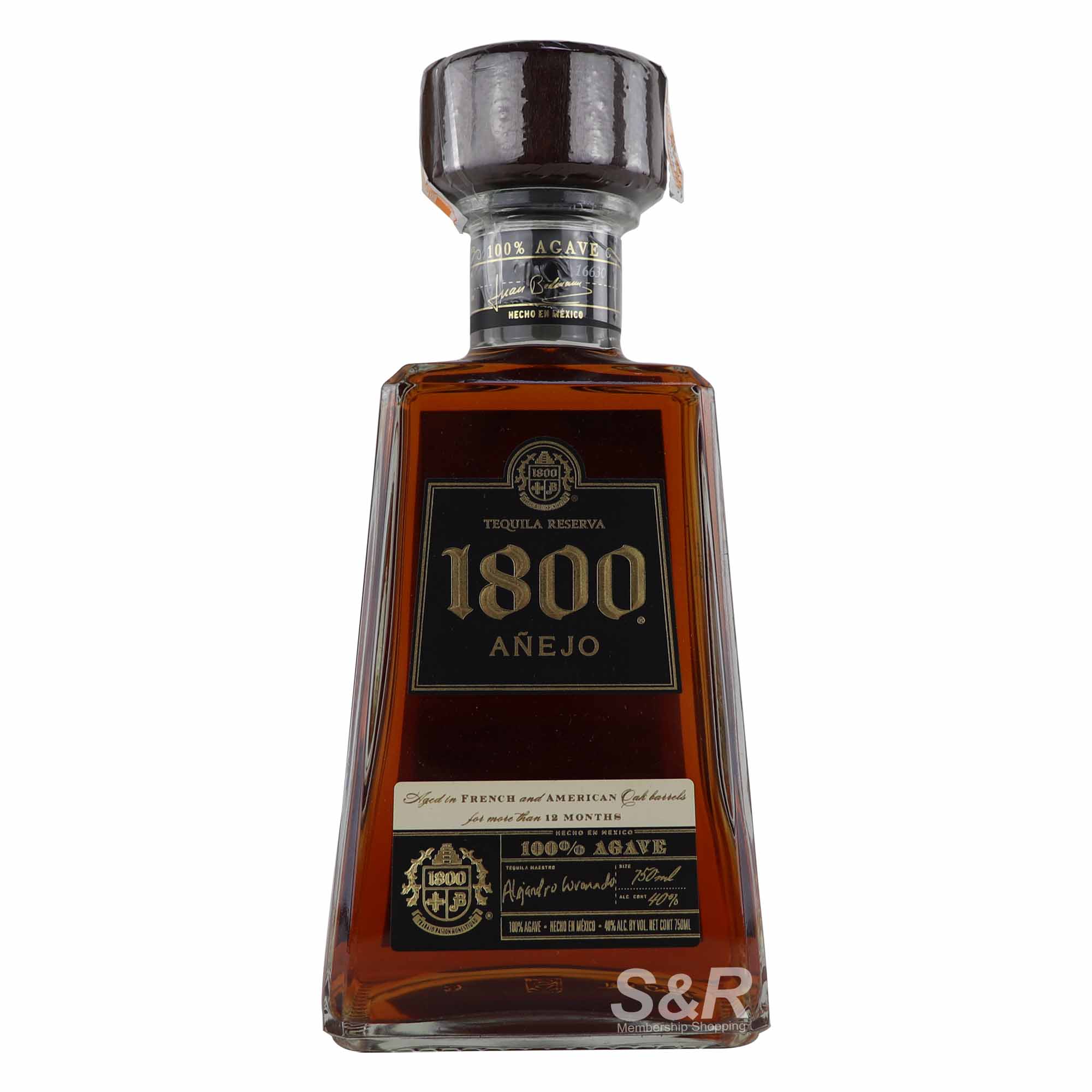 1800 Añejo Tequila 750mL